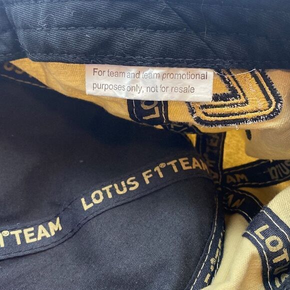 LOTUS F1 Team Renault For Team/Team promotional Only Racing Hats Cap One Size - Picture 5 of 5